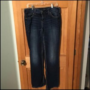 Silver jeans